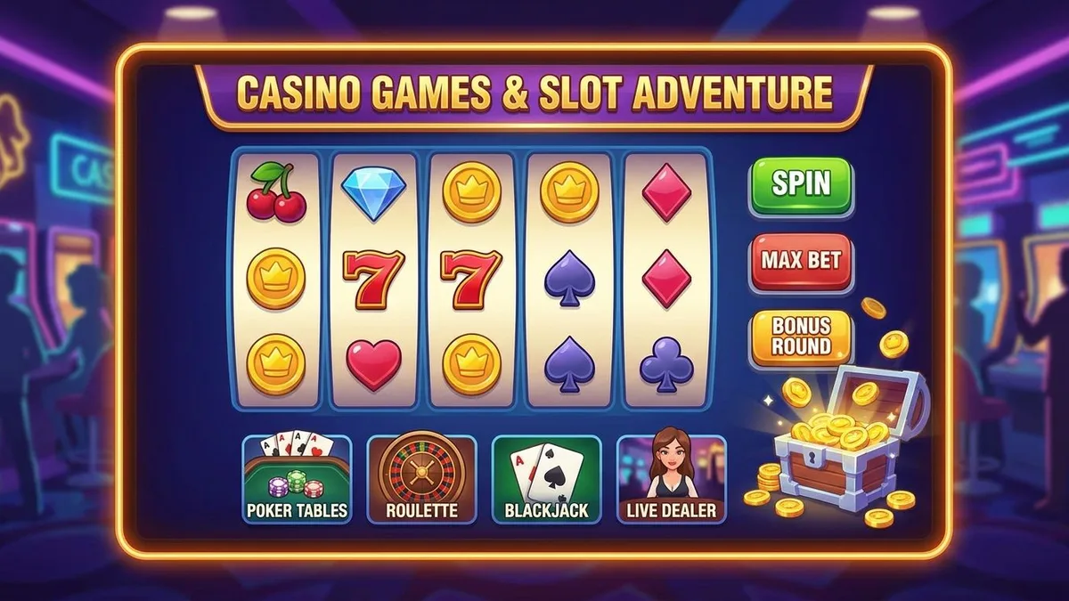 Casino spill